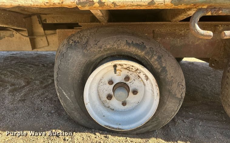 image for item IU9196 Shop built  utility trailer