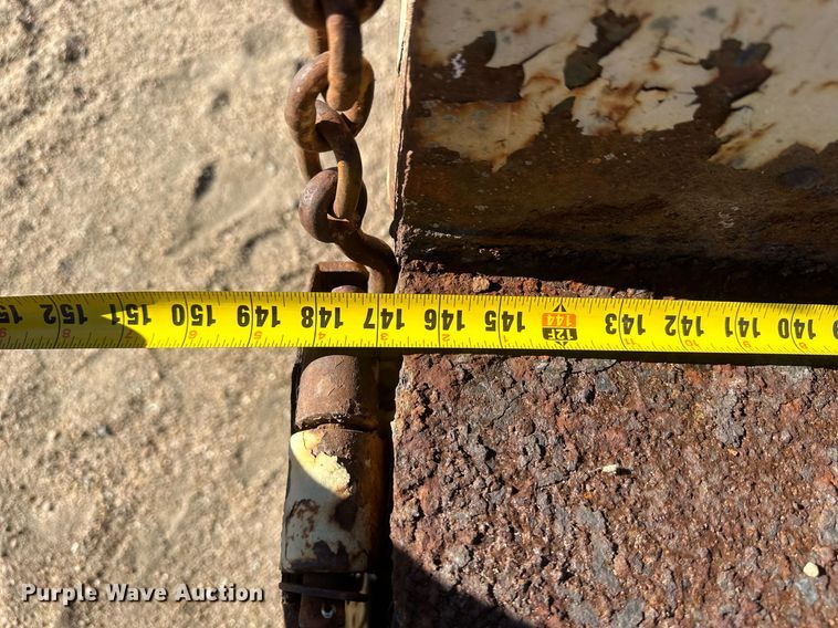 image for item IU9196 Shop built  utility trailer