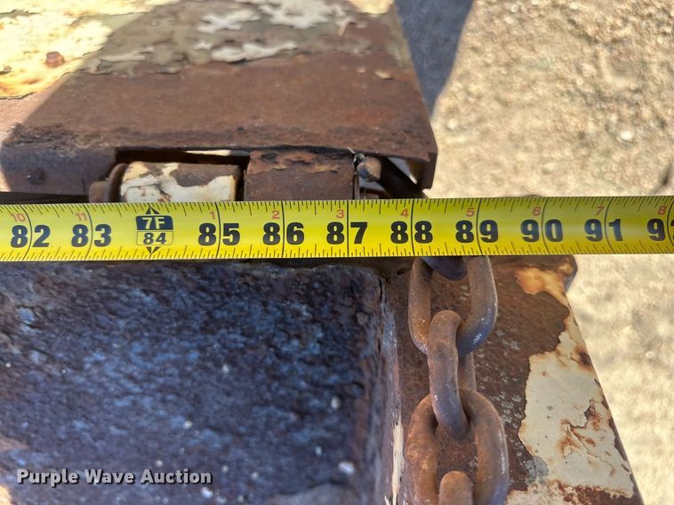 image for item IU9196 Shop built  utility trailer