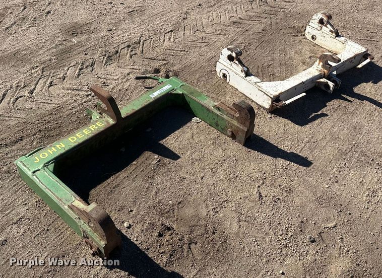 image for item IU9200 (2) three point quick attach brackets