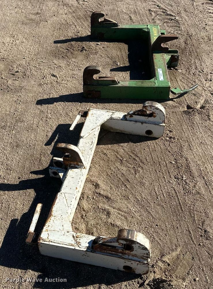 image for item IU9200 (2) three point quick attach brackets