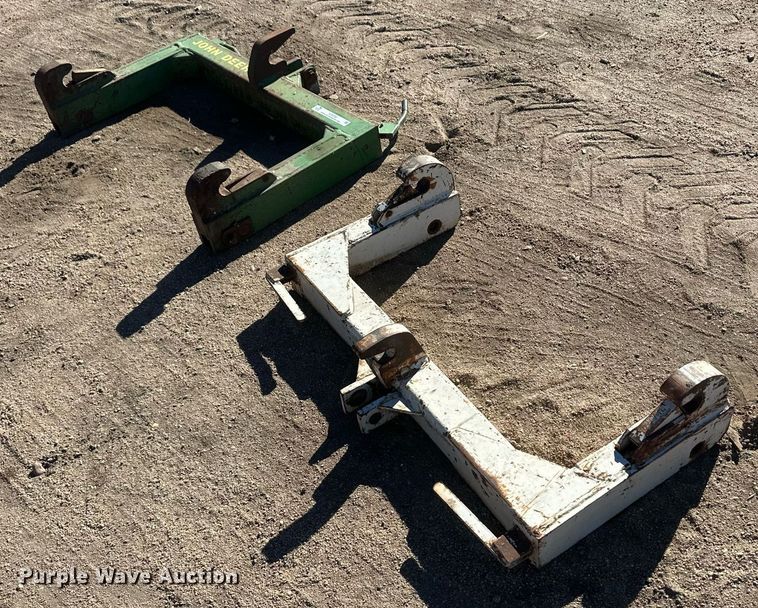 image for item IU9200 (2) three point quick attach brackets