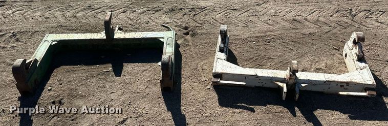 image for item IU9200 (2) three point quick attach brackets