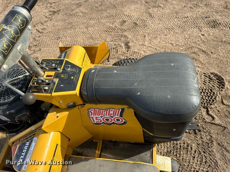 image for item IU9218 Hustler Shortcut 1500  ZTR lawn mower