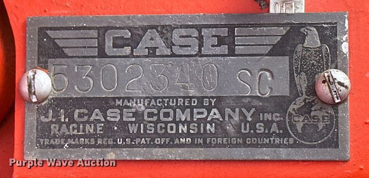 image for item IU9228 1949 Case SC  tractor