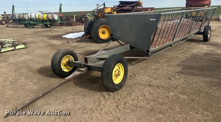 image for item IU9235 Hay bale trailer