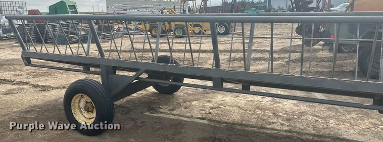 image for item IU9235 Hay bale trailer