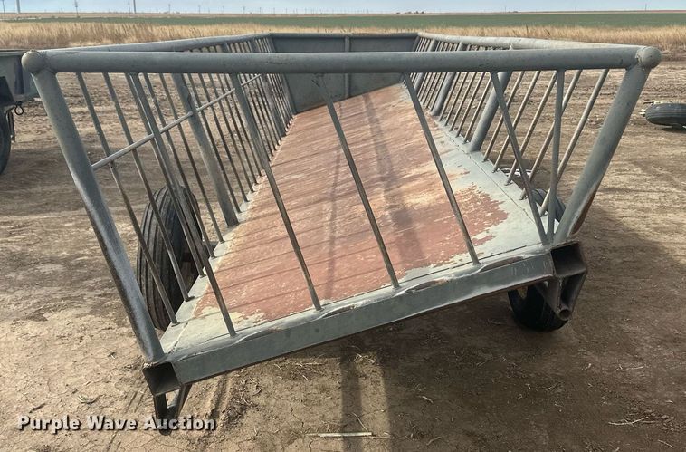 image for item IU9235 Hay bale trailer