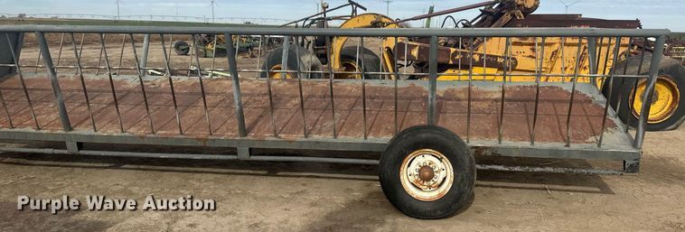 image for item IU9235 Hay bale trailer