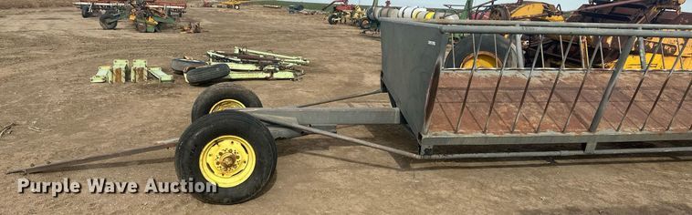 image for item IU9235 Hay bale trailer