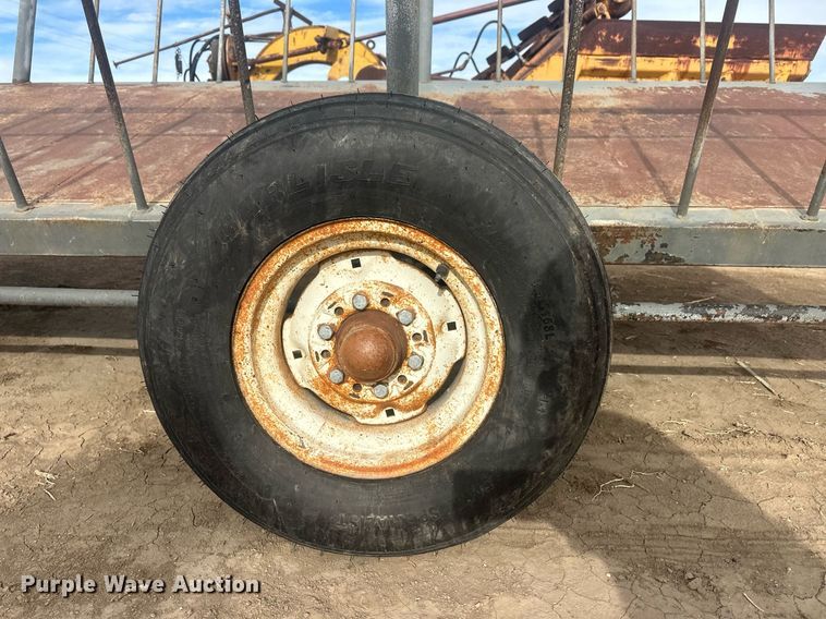 image for item IU9235 Hay bale trailer