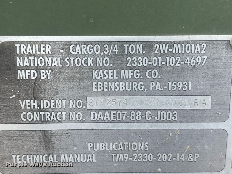 image for item IU9236 Kasel  tank trailer