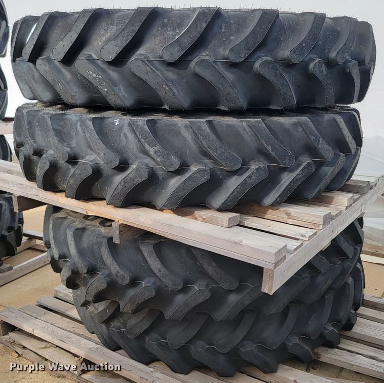 image for item JW9501 (4) Goodyear ultra sprayer 380/90R46 tires and wheels