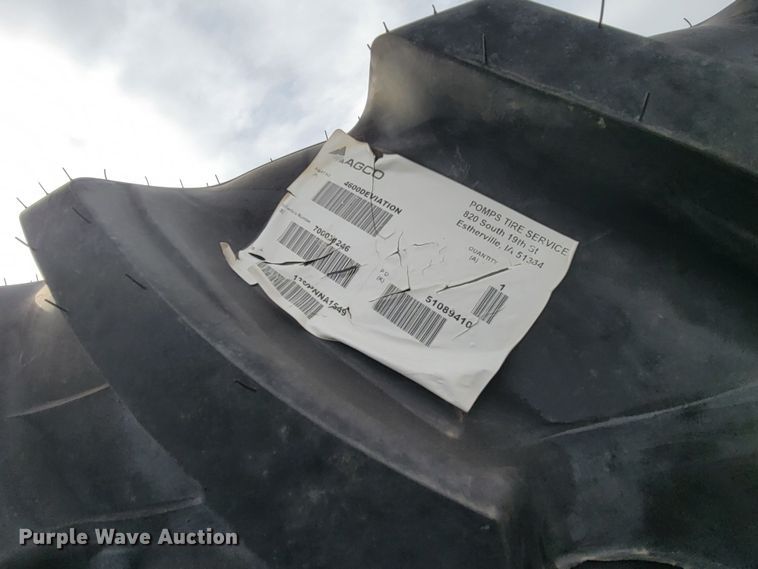 image for item JW9502 (4) Alliance Agristar II 480/80R42 tires and wheels