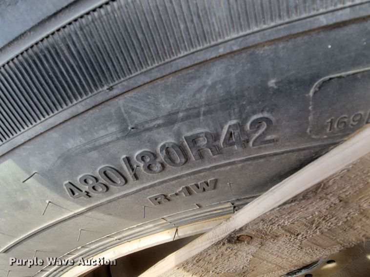 image for item JW9502 (4) Alliance Agristar II 480/80R42 tires and wheels