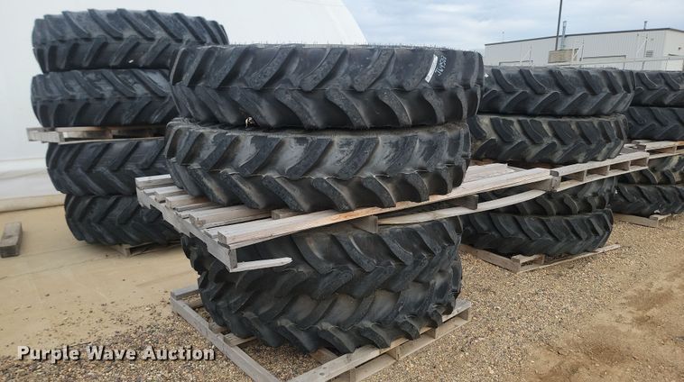 image for item JW9503 (4) Goodyear Ultra Sprayer 380/90R46 tires and wheels