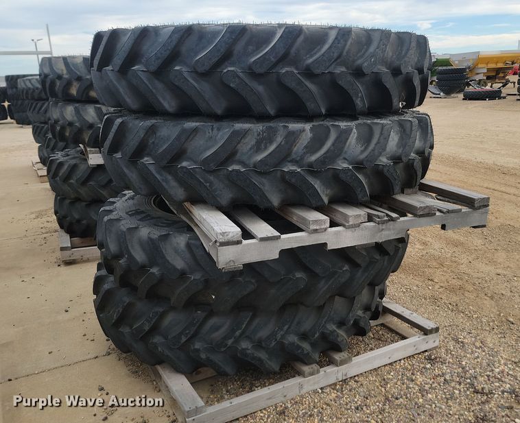 image for item JW9503 (4) Goodyear Ultra Sprayer 380/90R46 tires and wheels