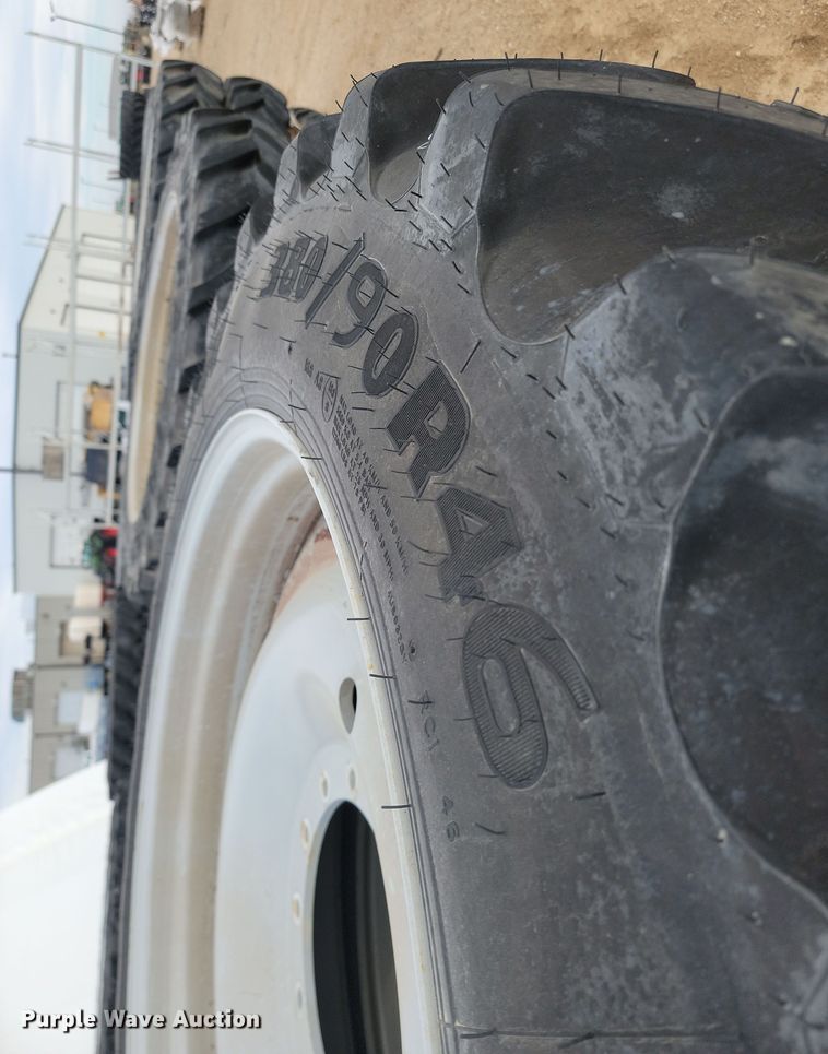 image for item JW9503 (4) Goodyear Ultra Sprayer 380/90R46 tires and wheels