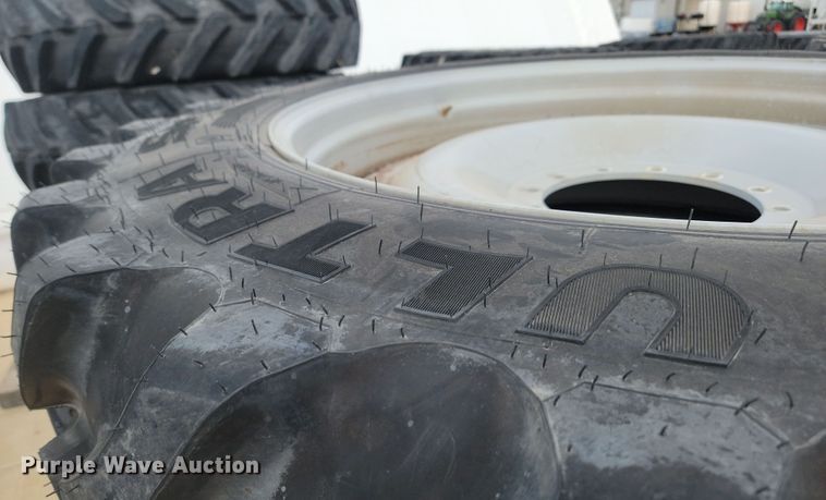 image for item JW9503 (4) Goodyear Ultra Sprayer 380/90R46 tires and wheels