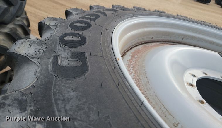 image for item JW9503 (4) Goodyear Ultra Sprayer 380/90R46 tires and wheels