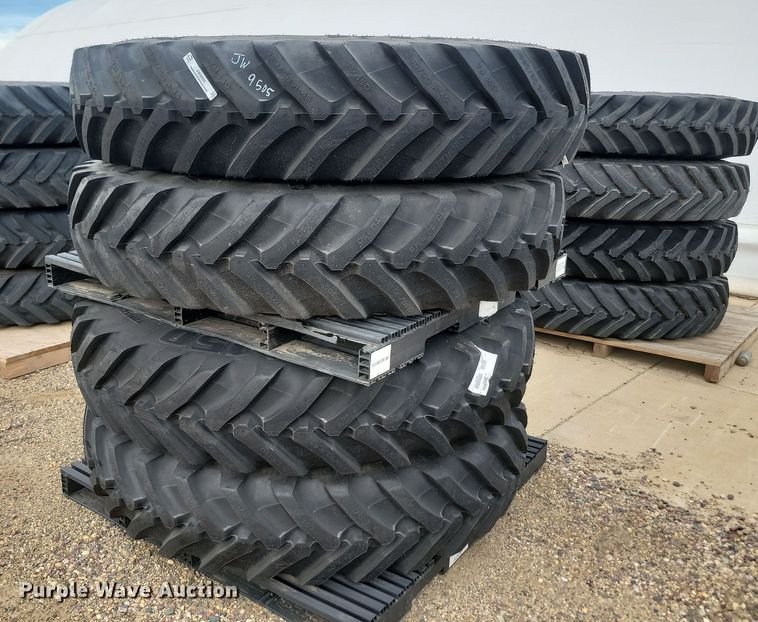 image for item JW9505 (4) Trelleborg TM150 380/90R46 tires and wheels