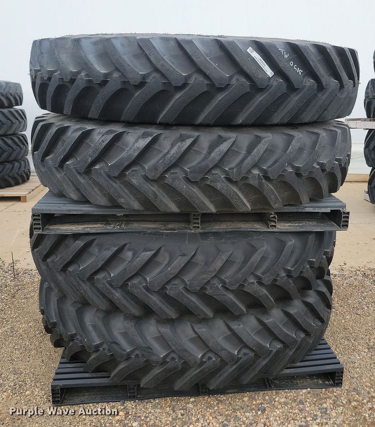 image for item JW9505 (4) Trelleborg TM150 380/90R46 tires and wheels