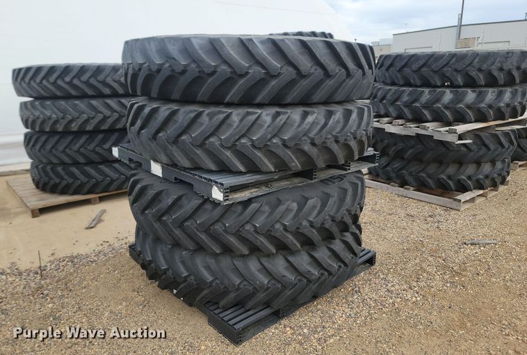 image for item JW9505 (4) Trelleborg TM150 380/90R46 tires and wheels