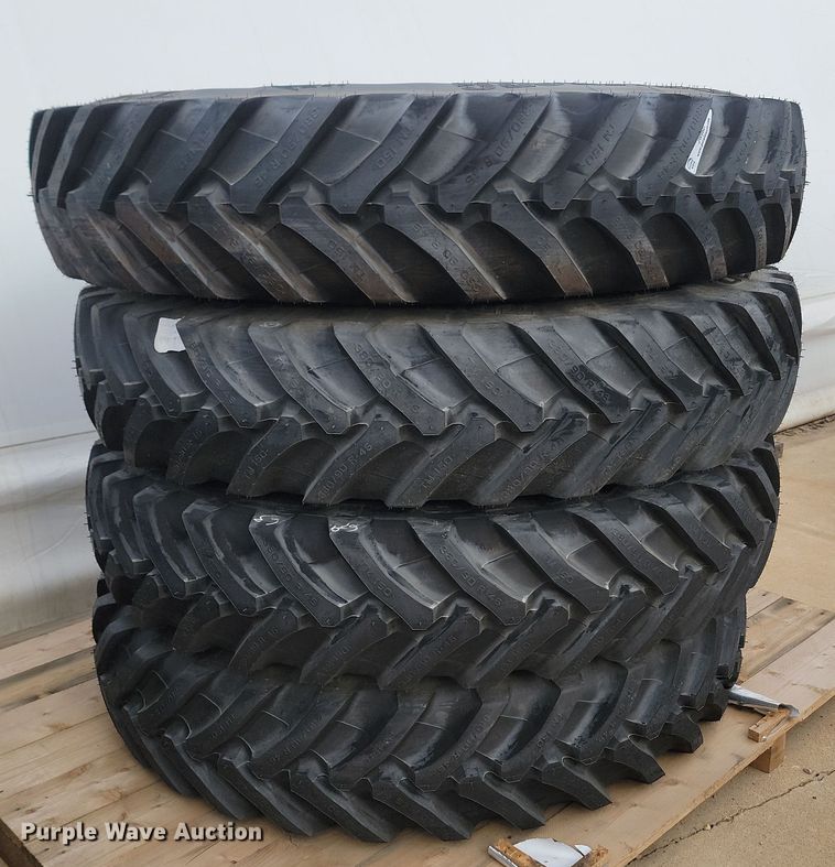 image for item JW9507 (4) Trelleborg VF380/90R46 tires and wheels