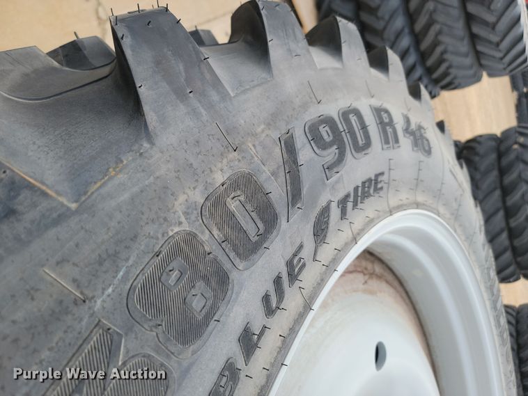 image for item JW9507 (4) Trelleborg VF380/90R46 tires and wheels