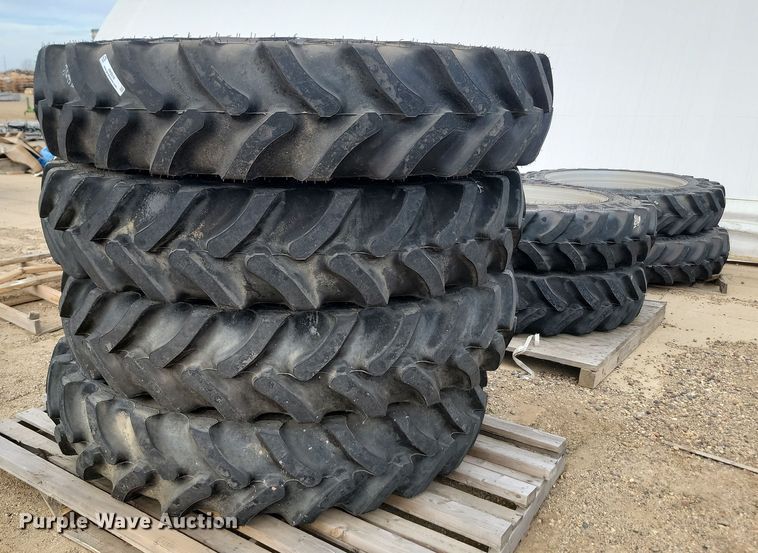 image for item JW9510 (4) Goodyear Ultra Sprayer 380/90R46 tires and wheels