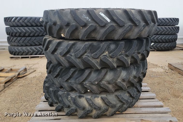 image for item JW9510 (4) Goodyear Ultra Sprayer 380/90R46 tires and wheels