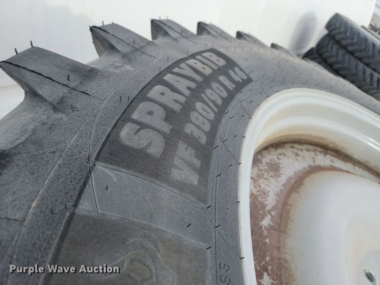 image for item JW9512 (4) Michelin Spraybib VF380/90R46 tires and wheels