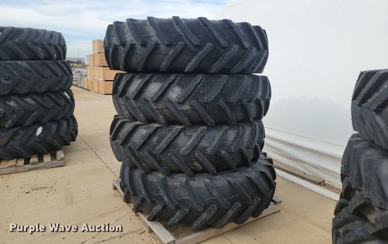 image for item JW9513 (4) Michelin Agribib2 480/80R42 tires and wheels