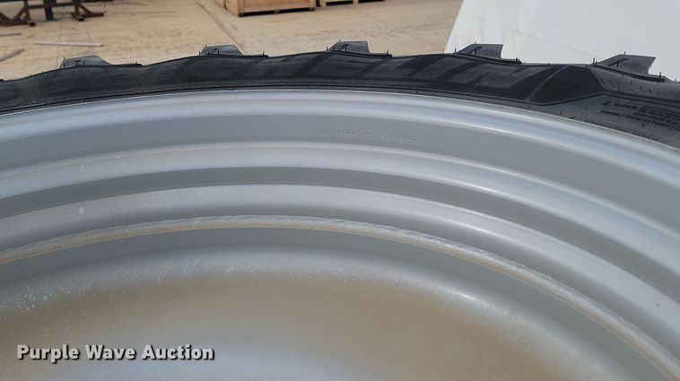 image for item JW9513 (4) Michelin Agribib2 480/80R42 tires and wheels
