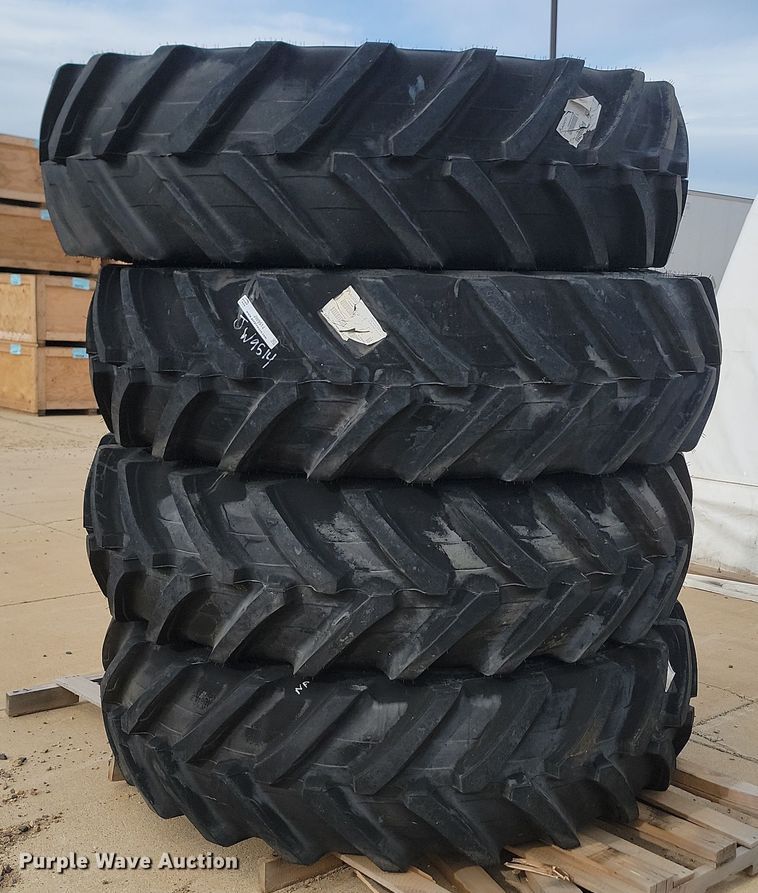 image for item JW9514 (4) Alliance 480/80R42 tires and wheels