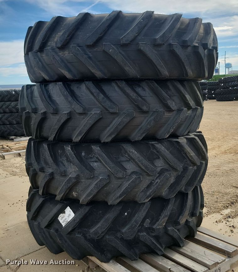 image for item JW9514 (4) Alliance 480/80R42 tires and wheels