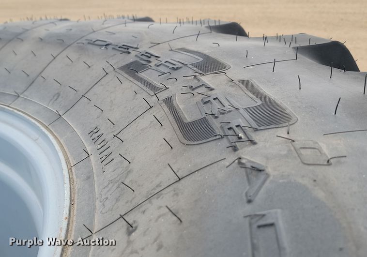 image for item JW9515 (2) Firestone 800/70R38 tires and wheels