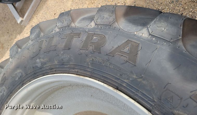 image for item JW9521 (2) Goodyear Ultra Sprayer 380/90R46 tires and wheels