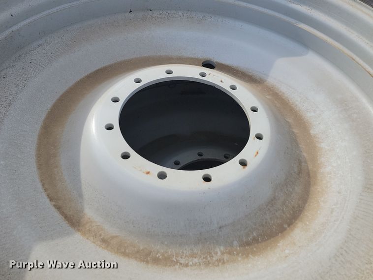 image for item JW9521 (2) Goodyear Ultra Sprayer 380/90R46 tires and wheels