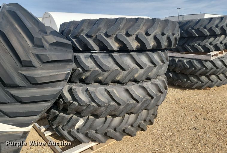 image for item JW9524 (4) Goodyear Ultra Sprayer 380/90R46 tires and wheels