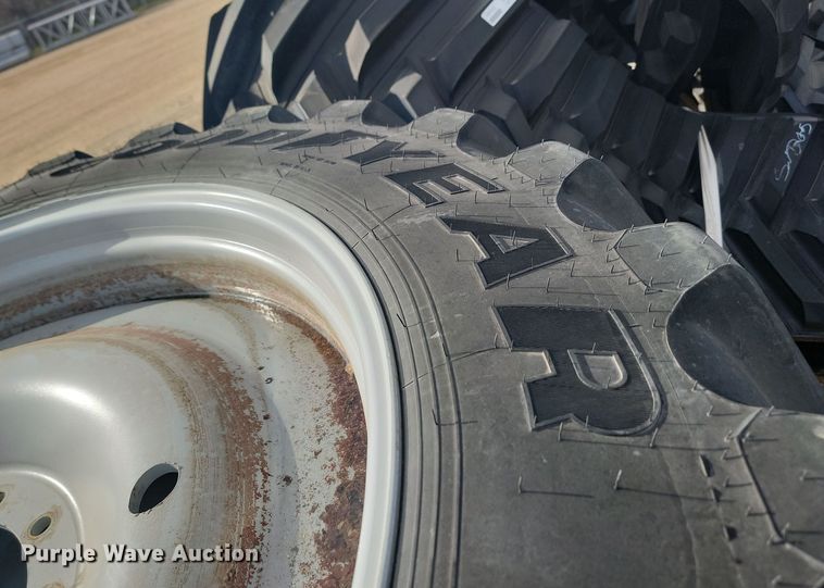 image for item JW9524 (4) Goodyear Ultra Sprayer 380/90R46 tires and wheels