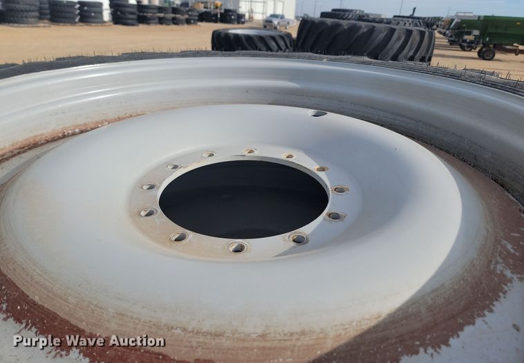 image for item JW9525 (4) Goodyear Ultra Sprayer 380/90R46 tires and wheels