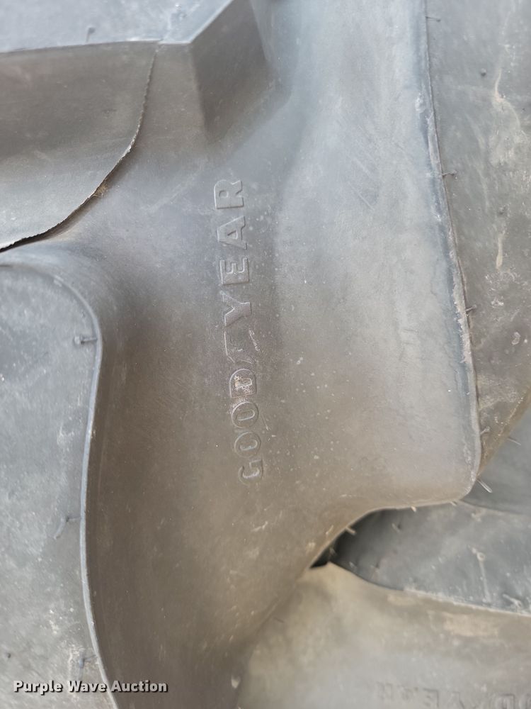 image for item JW9526 (4) Goodyear Ultra Sprayer 380/90R46 tires and wheels