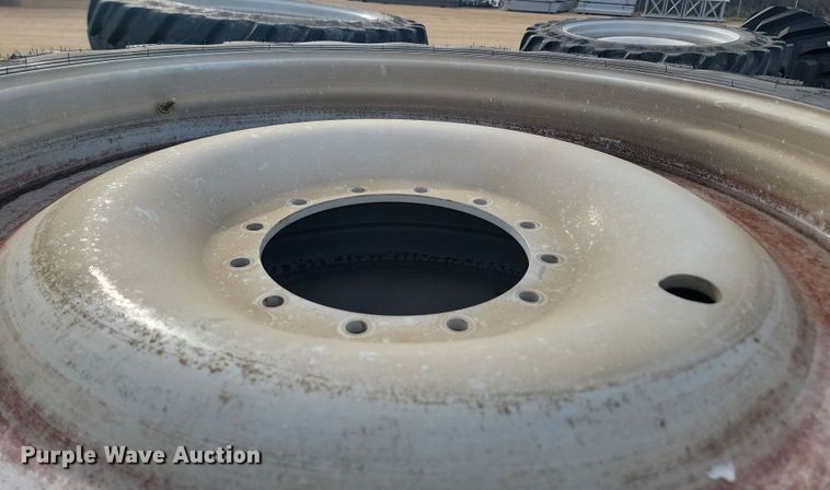 image for item JW9526 (4) Goodyear Ultra Sprayer 380/90R46 tires and wheels