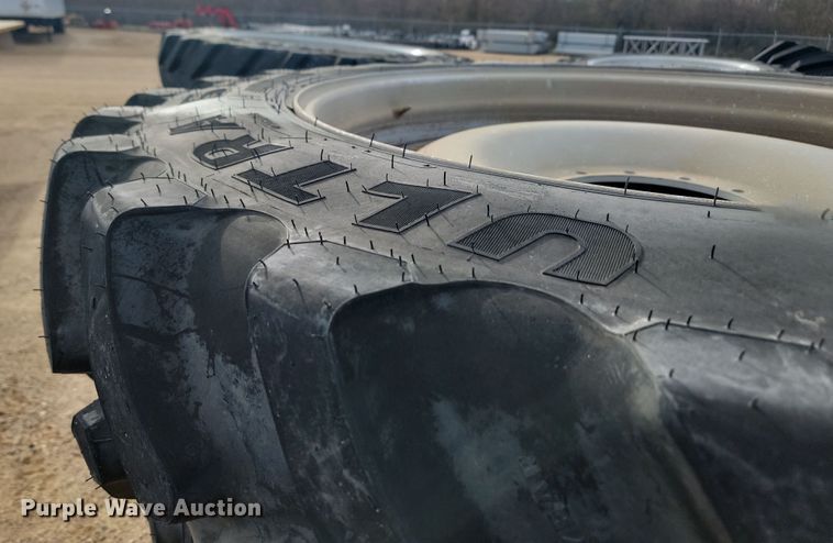 image for item JW9526 (4) Goodyear Ultra Sprayer 380/90R46 tires and wheels