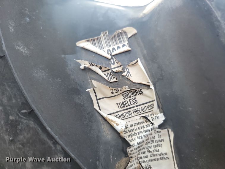 image for item JW9526 (4) Goodyear Ultra Sprayer 380/90R46 tires and wheels