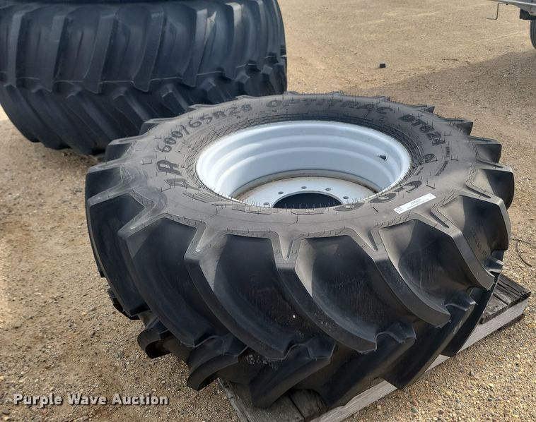 image for item JW9527 Goodyear Optic Trac 600/65R28 tire and wheel