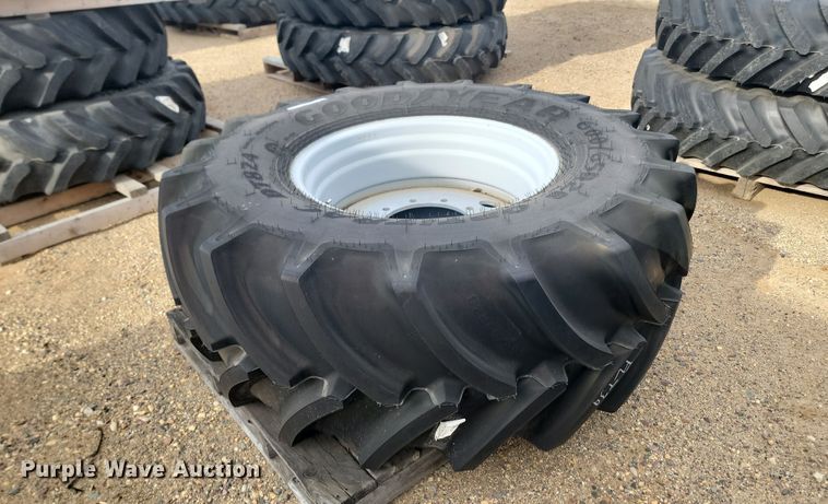 image for item JW9527 Goodyear Optic Trac 600/65R28 tire and wheel