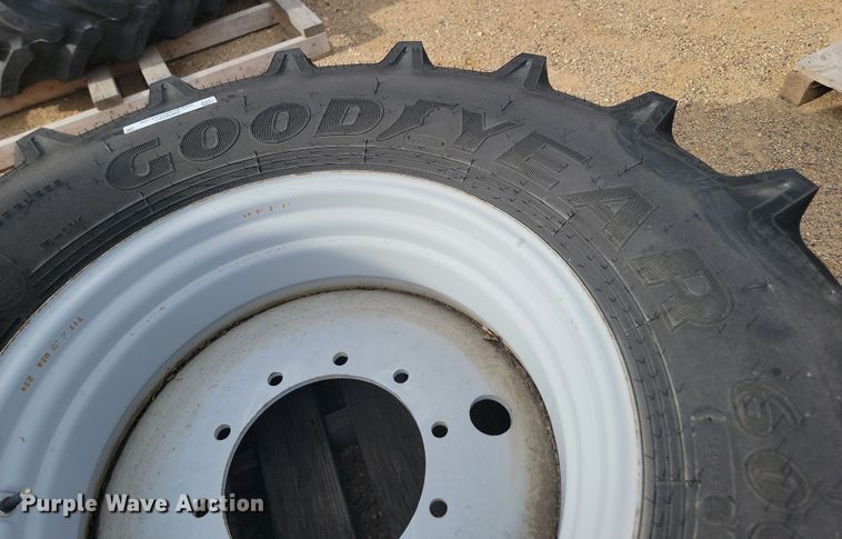 image for item JW9527 Goodyear Optic Trac 600/65R28 tire and wheel