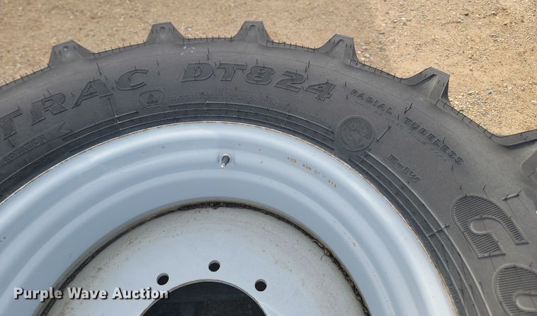 image for item JW9527 Goodyear Optic Trac 600/65R28 tire and wheel